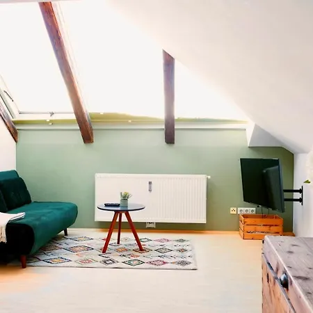 Helles Design-Loft im Zentrum mit Schlossbergblick Apartment *